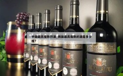 中国最高度数烈酒_我国最高度数的酒是多少度?